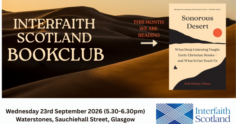 Interfaith Scotland Book Club: Sonorous Desert
