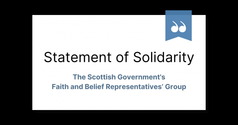 Statement of Solidarity